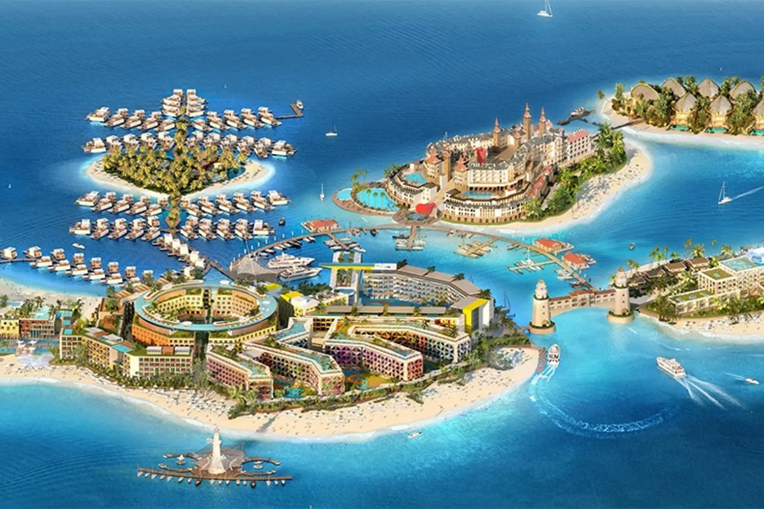 Heart of Europe -  Dubais verrücktes Insel-Projekt