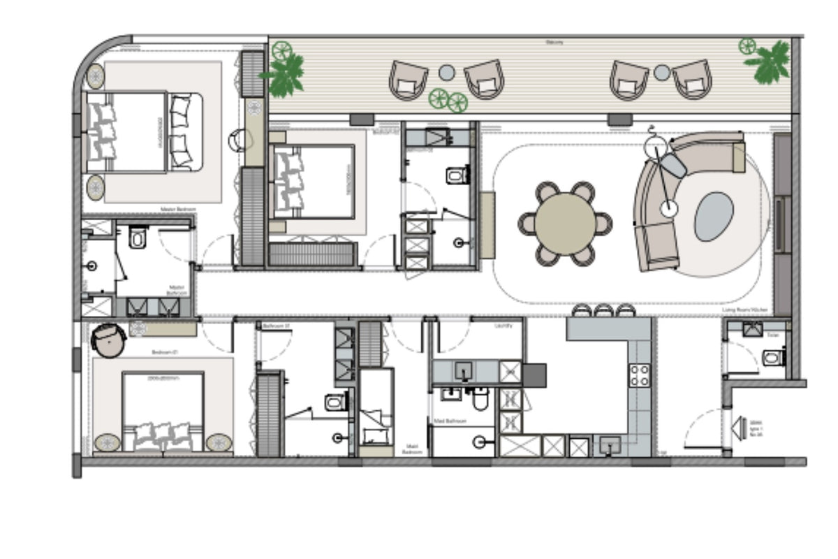 3 Bedroom | Helvetia Marine | Dubai Islands