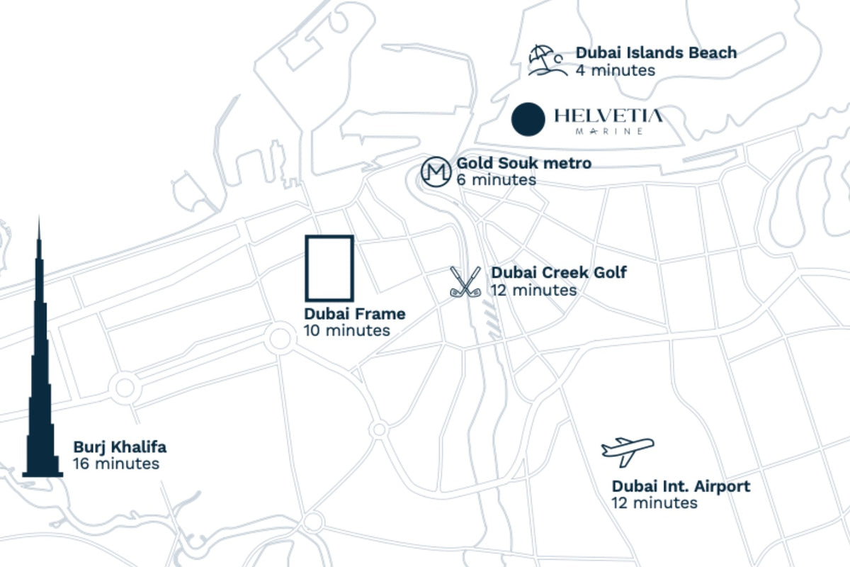 1 Bedroom | Helvetia Marine | Dubai Islands