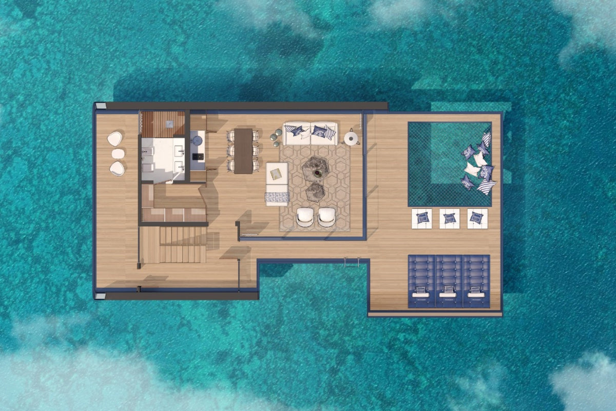 2 Bedroom Villa | The Floating Seahorse | The Heart of Europe